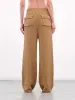 Ribbed Knit Trousers (AMBR2559-DEEP-CAMEL) sold by lorenzo