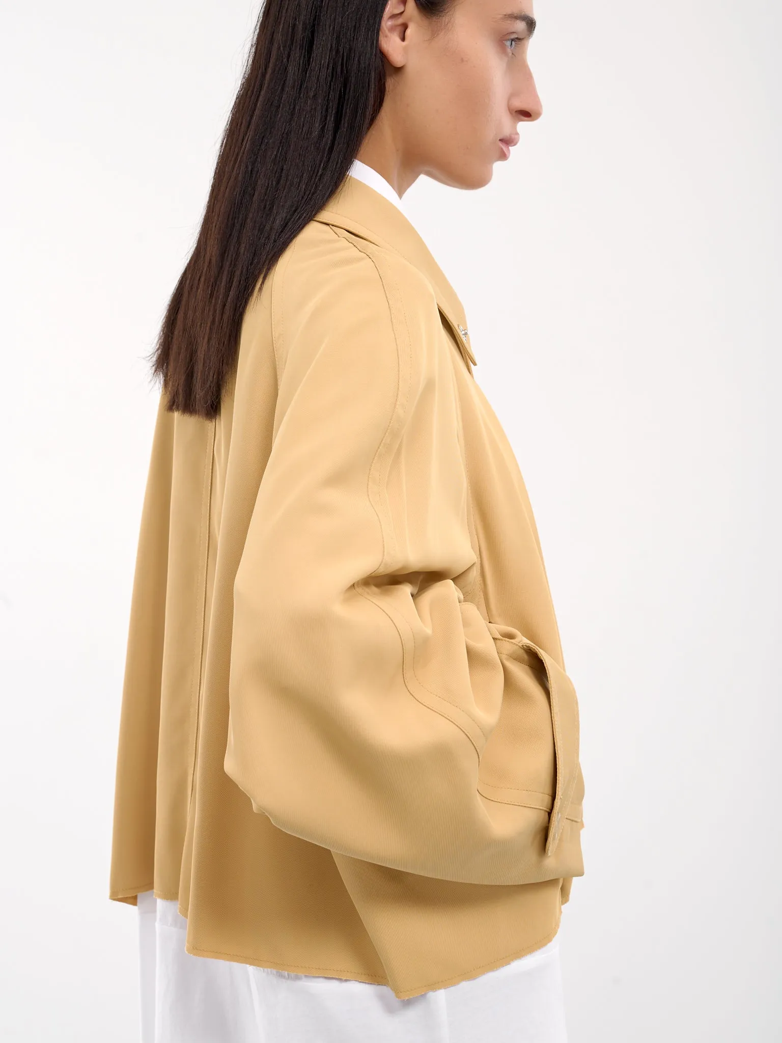 Twill Jacket (S62AN0136-M35225-YELLOW) sold by lorenzo product image thumbnail 4
