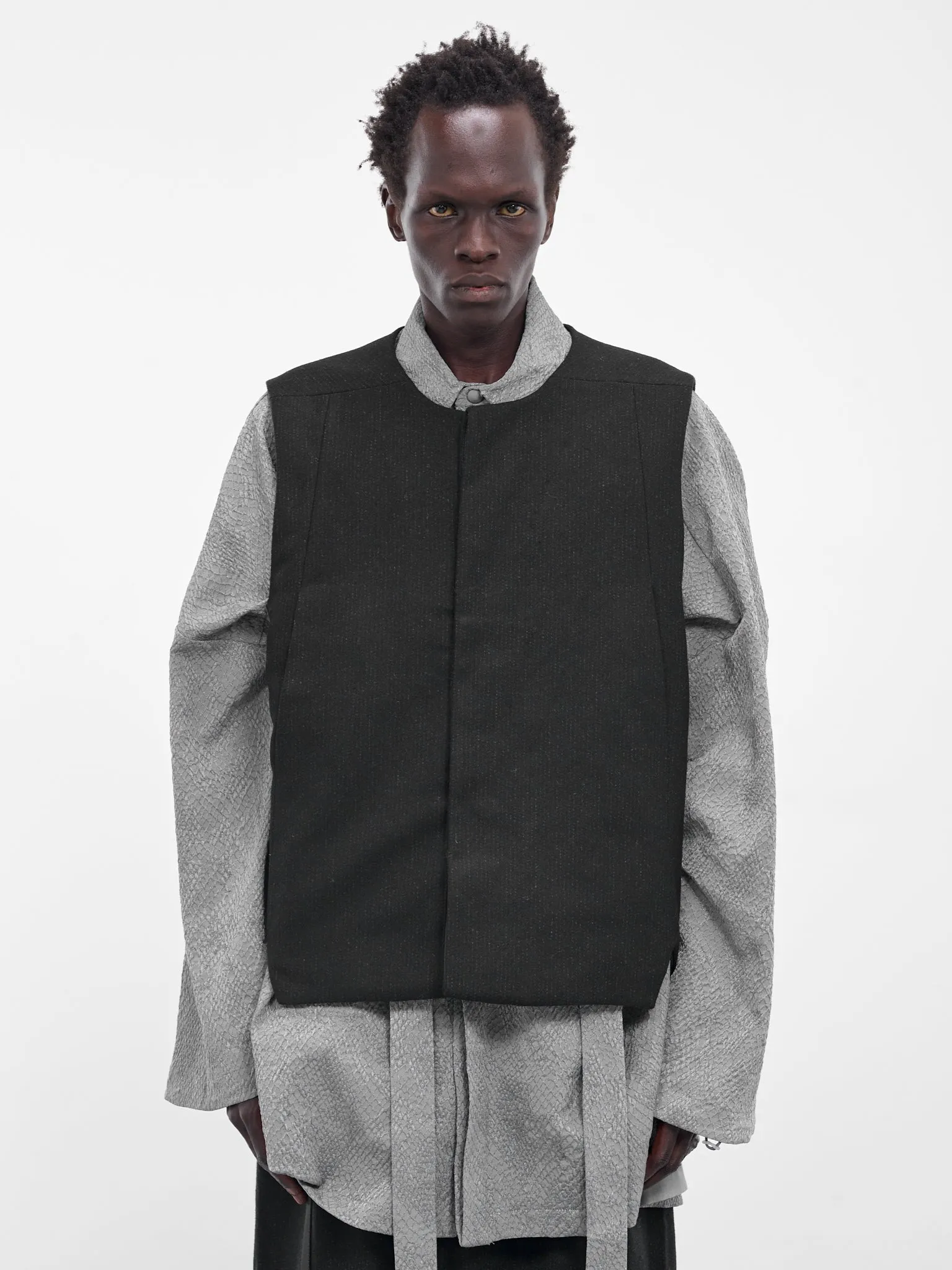 The Gileo Navy Wool Vest (GILEO-NAVY) sold by lorenzo