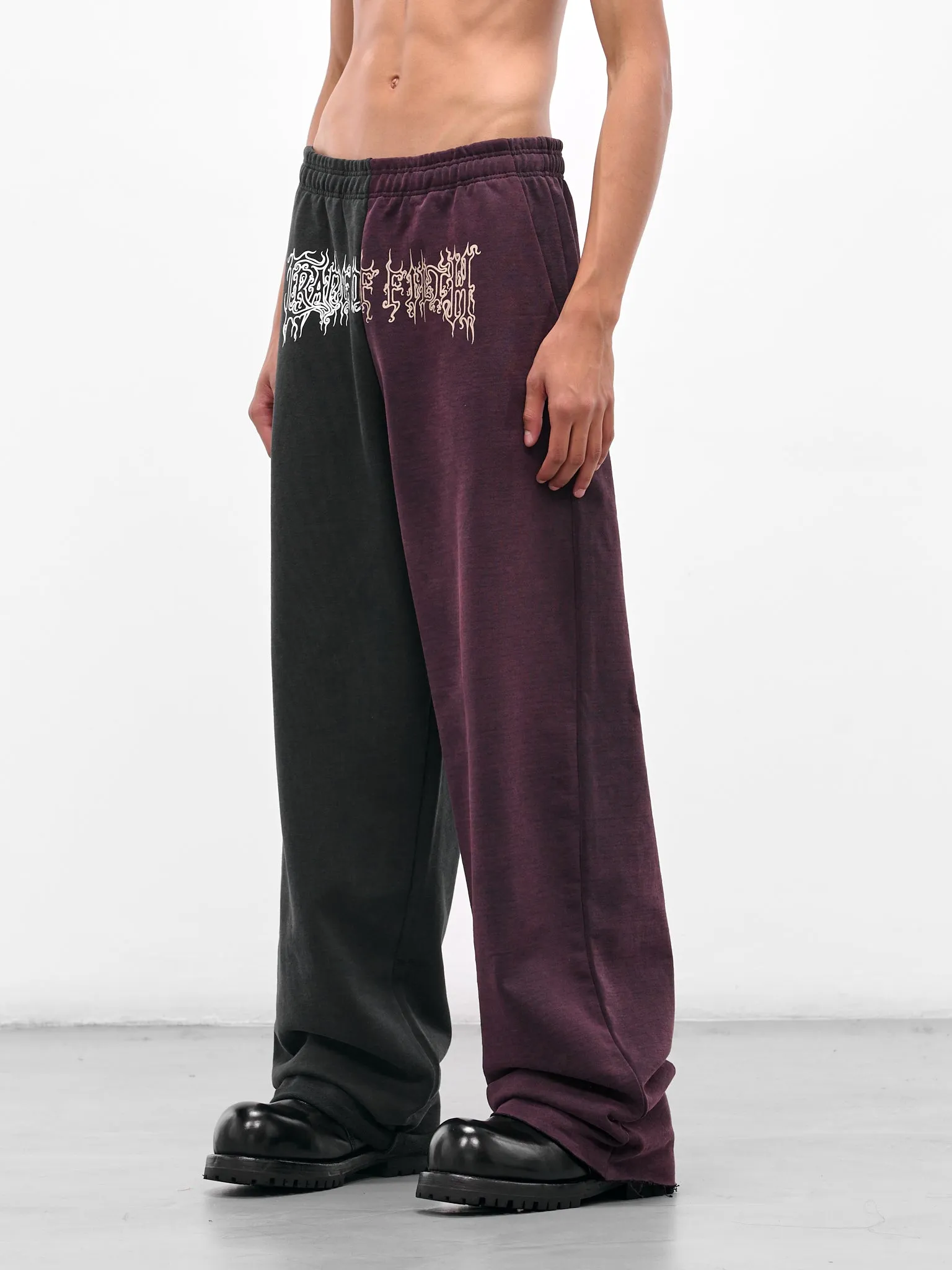 Cradle Of Filth Cut-Up Sweatpants (UCF76SP900BR-BLACK-RED) sold by lorenzo product image thumbnail 2