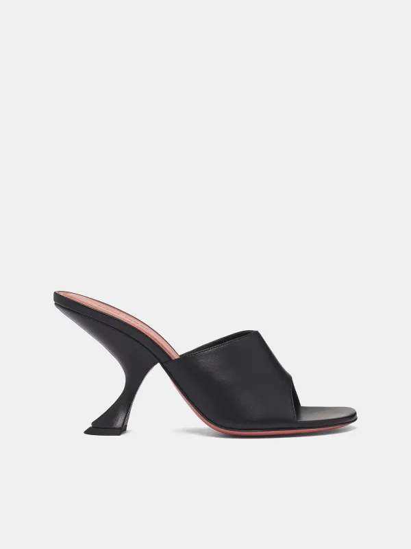 Black Nappa Taylor 90 Slippers (TAYLOR-NAPPA-BLACK) sold by lorenzo