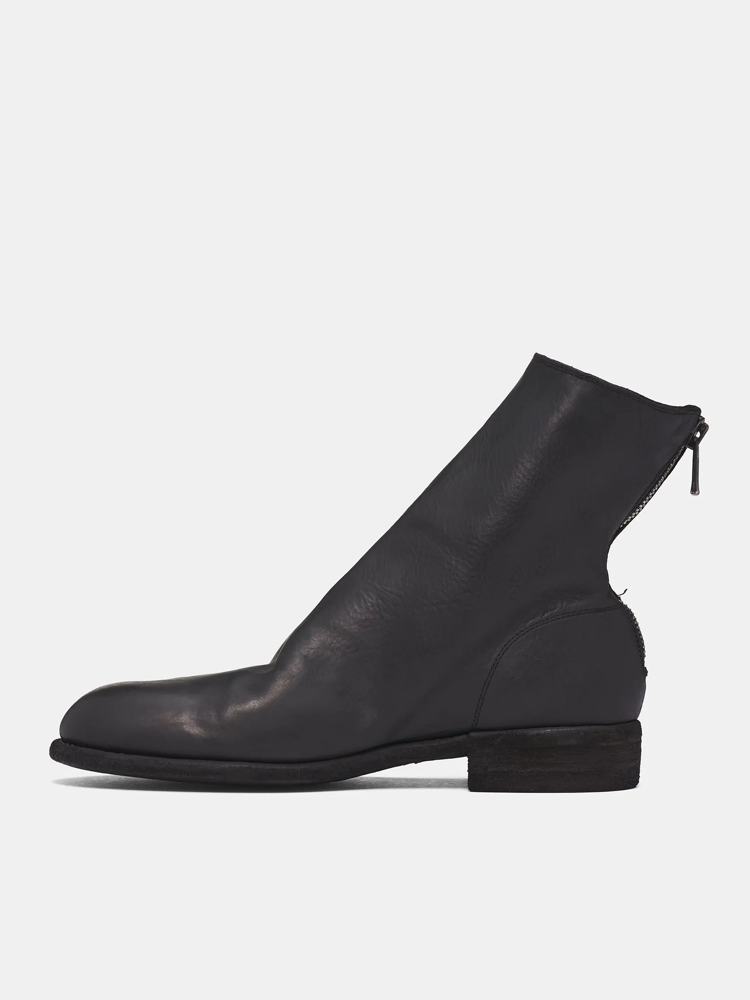 986X Horse Leather Back Zips (986X-HORSE-FG-BLKT-BLACK) sold by lorenzo product image thumbnail 3