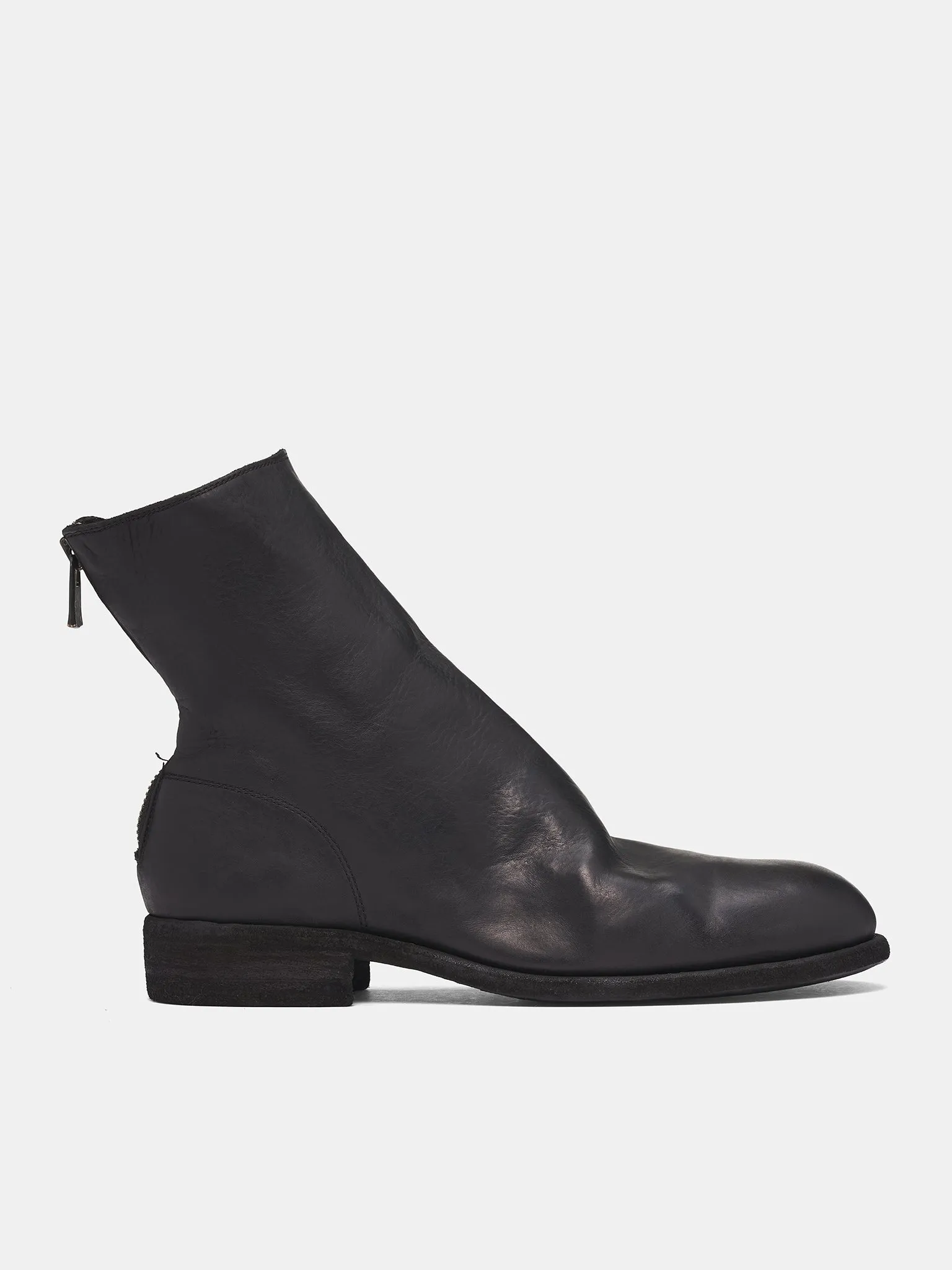 986X Horse Leather Back Zips (986X-HORSE-FG-BLKT-BLACK) sold by lorenzo