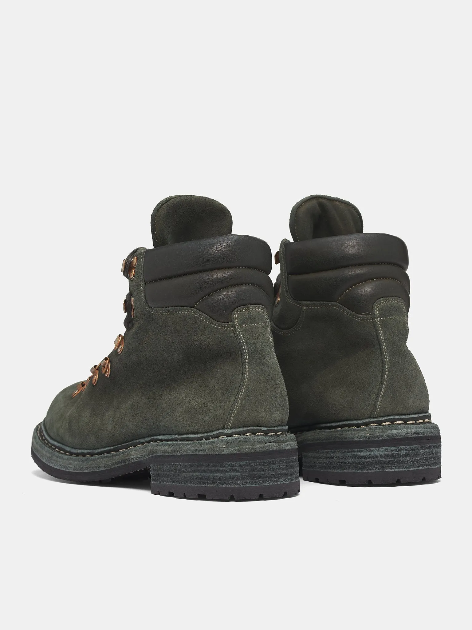 Green 19M Reverse Calf Hiking Boots (19M-CALF-REVERSE-CV31T-OLIVE-G) sold by lorenzo product image thumbnail 5