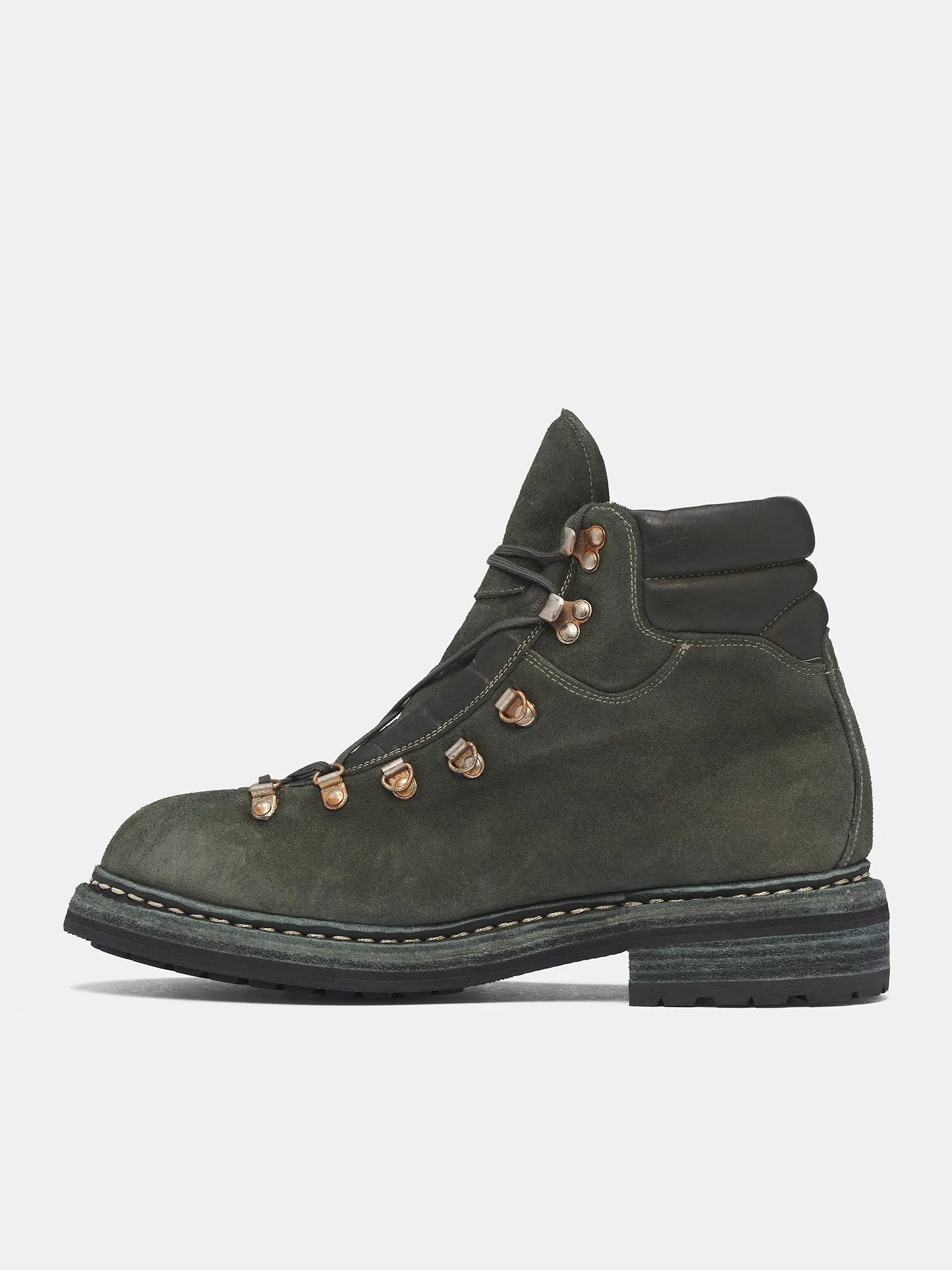Green 19M Reverse Calf Hiking Boots (19M-CALF-REVERSE-CV31T-OLIVE-G) sold by lorenzo product image thumbnail 3