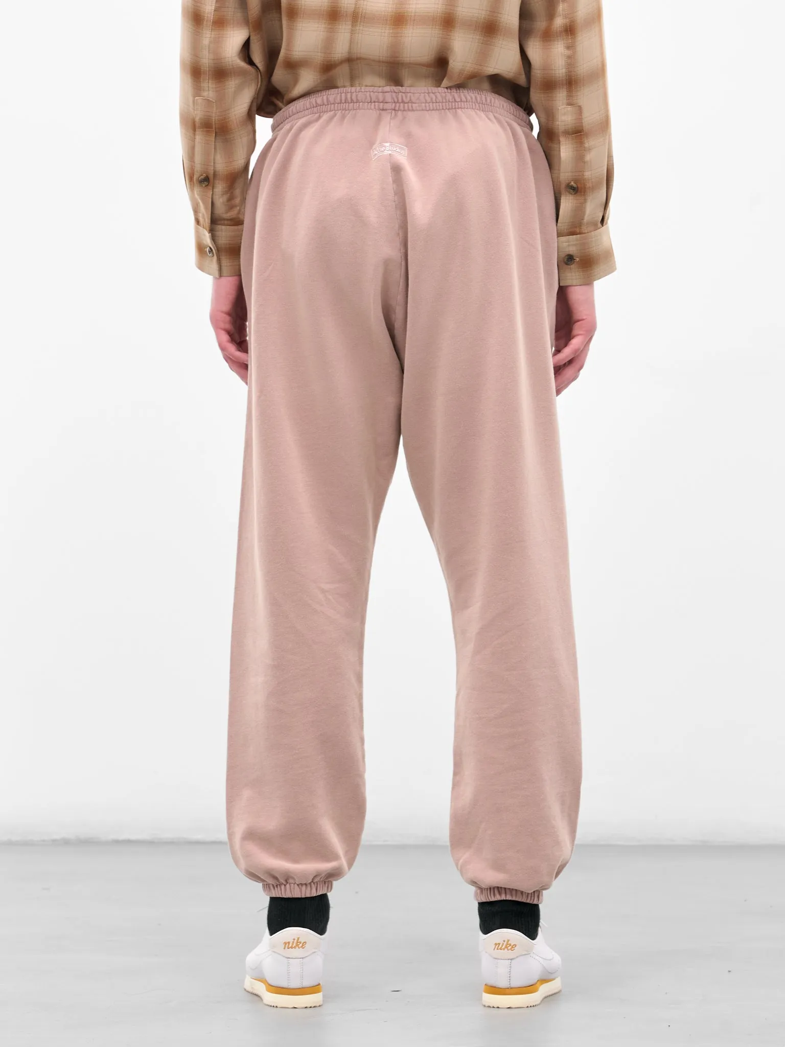 Lavender Cotton Elastic Jogger Sweatpants (FN-UX-TROU00015-LAVANDER) sold by lorenzo product image thumbnail 3