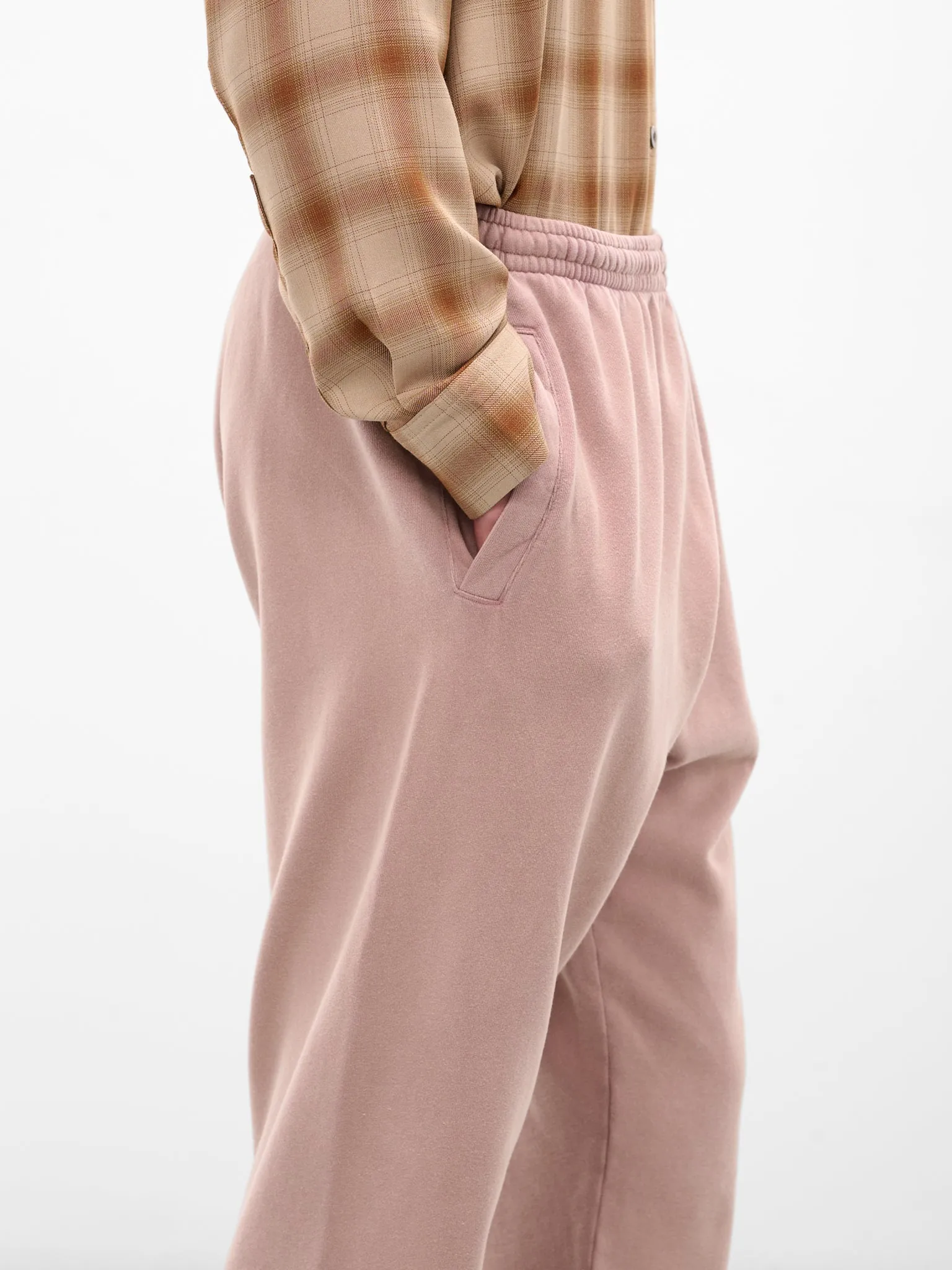Lavender Cotton Elastic Jogger Sweatpants (FN-UX-TROU00015-LAVANDER) sold by lorenzo product image thumbnail 4