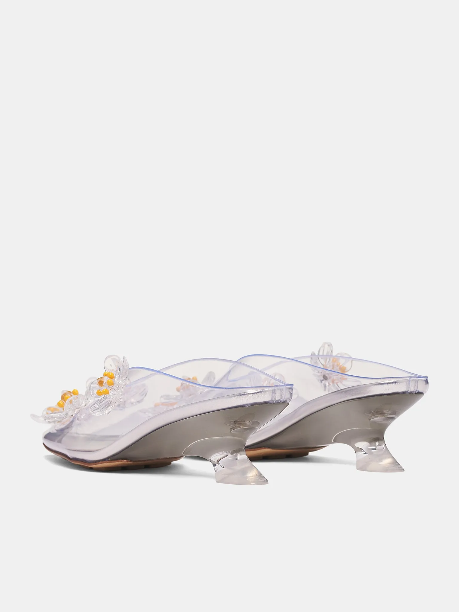 Transparent PVC Helios Heeled Mules (827717V2AS3-HELIOS-MULTI) sold by lorenzo product image thumbnail 5