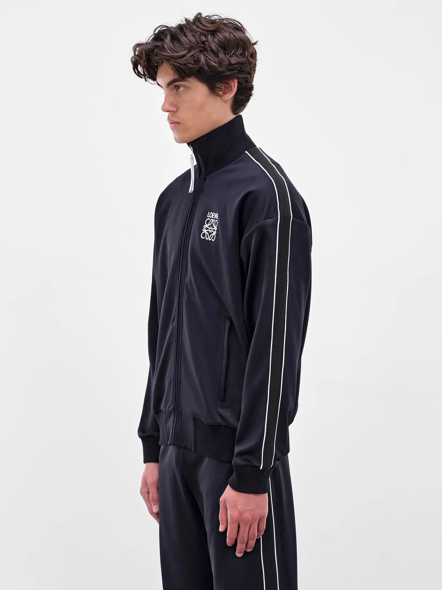 Navy Technical Jersey Tracksuit Jacket (H526Y02X38-9602-DARK-NAVY) sold by lorenzo product image thumbnail 2
