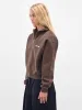 The Brown Zip Neck Sweatshirt (SSW00210AJ00174-DARK-BROWN) sold by lorenzo
