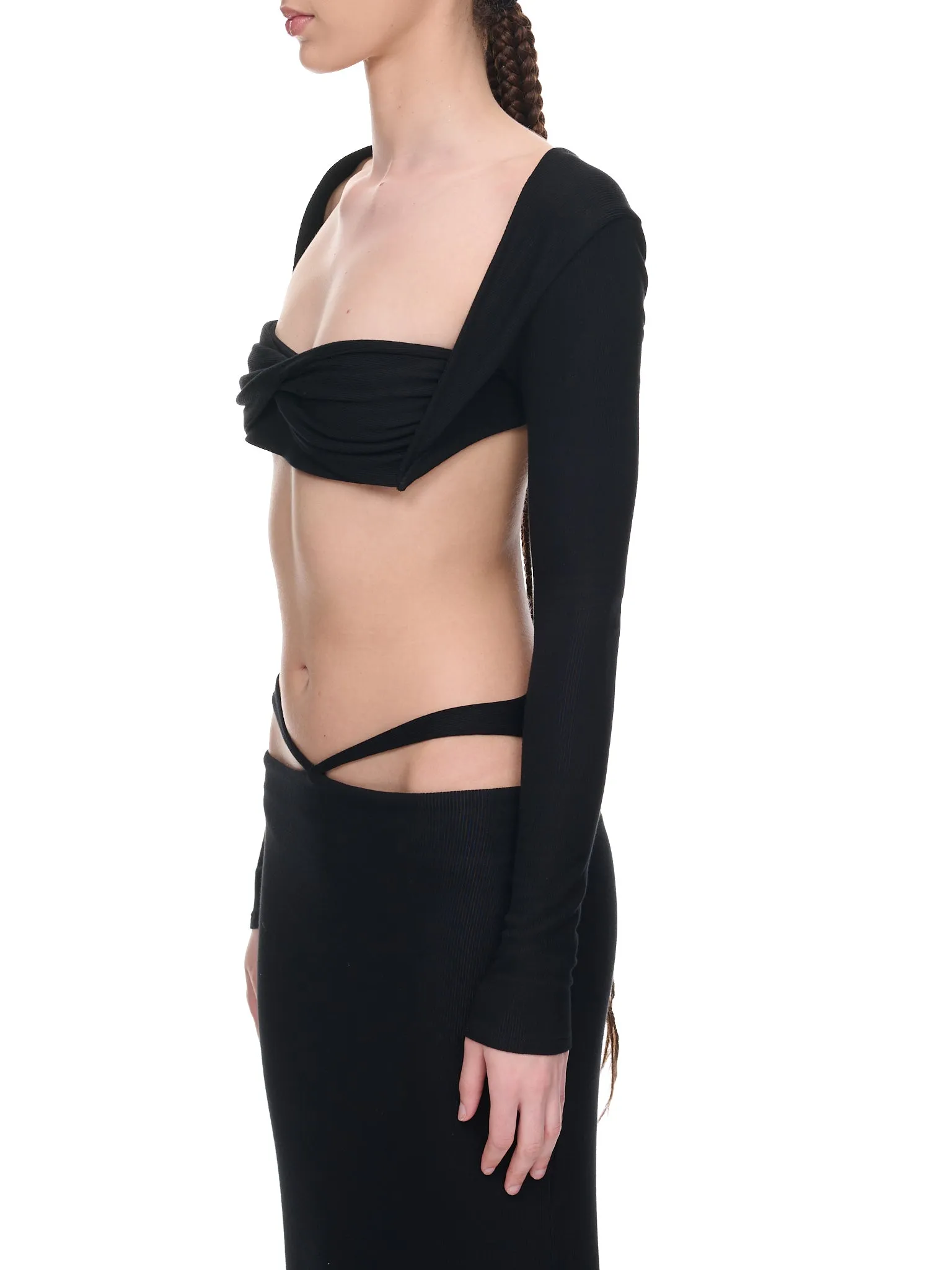 Bandeaux Top (LSBT-BLACK) sold by lorenzo product image thumbnail 2