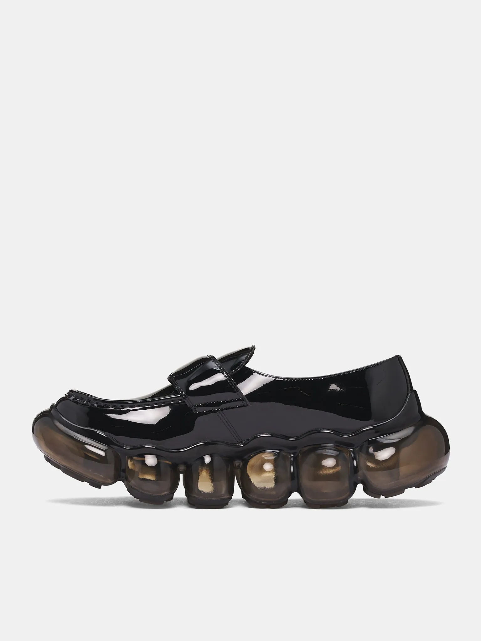 Black 'Jewelry' Loafer Sneakers (JEWELRY-1053-BLACK) sold by lorenzo product image thumbnail 3
