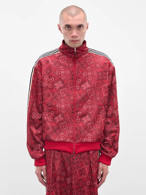 Red Cookie Bandana Tracksuit Jacket (K2504LC150-RED) sold by lorenzo