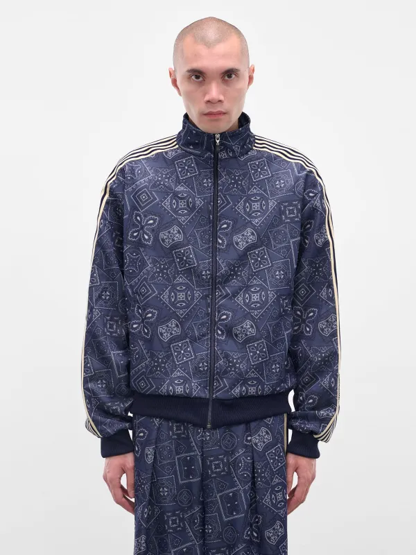 Navy Cookie Bandana Tracksuit Jacket (K2504LC150-NV-NAVY) sold by lorenzo