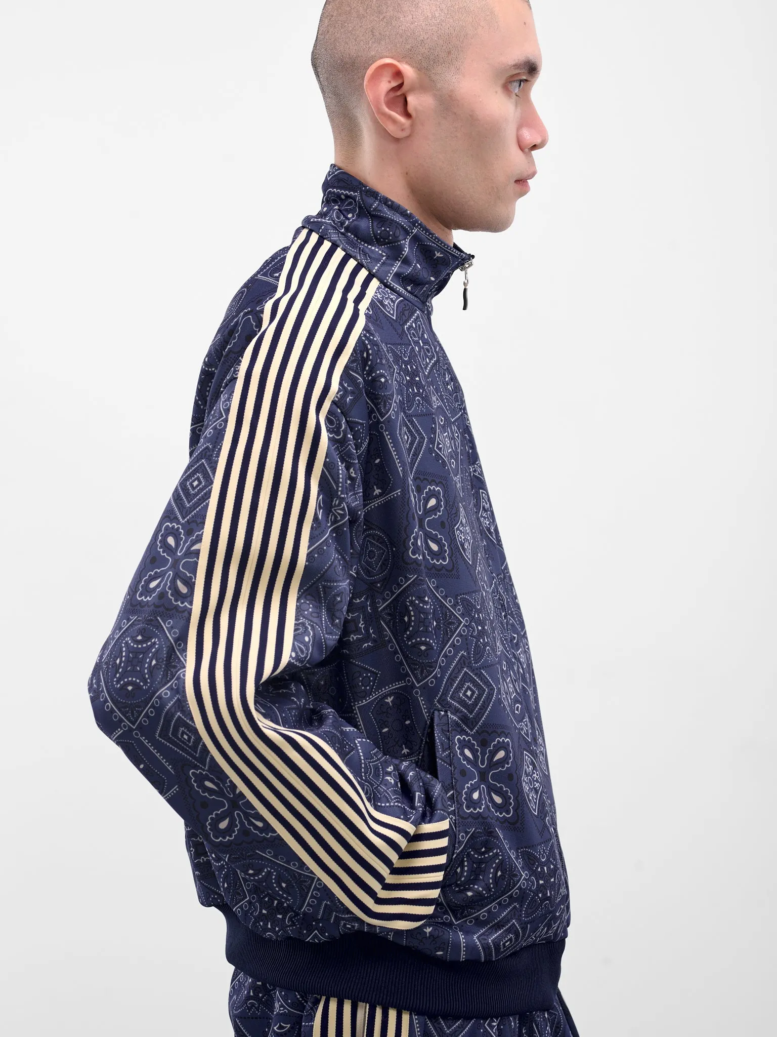 Navy Cookie Bandana Tracksuit Jacket (K2504LC150-NV-NAVY) sold by lorenzo product image thumbnail 5