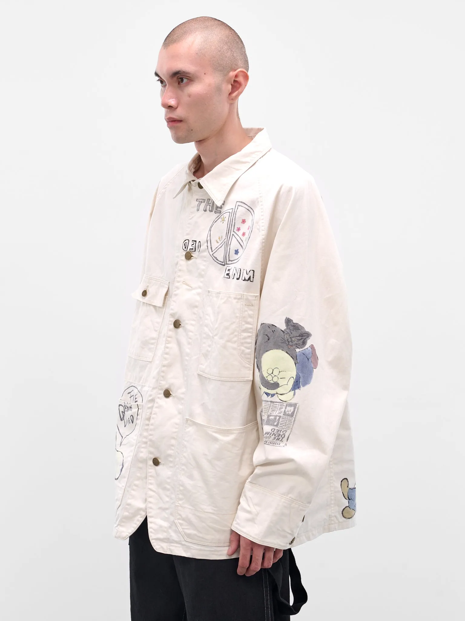 White Muratwill Cactus Beer Jacket (K2503LJ083-NAT-NATURAL) sold by lorenzo product image thumbnail 2