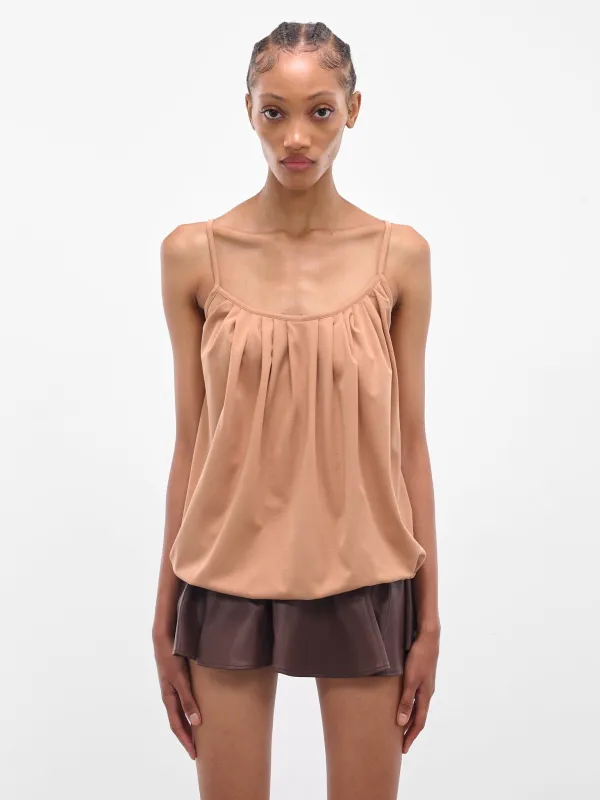 Light Brown Fringy Tank Top (FINGY-TOP-LIGHT-BROWN) sold by lorenzo
