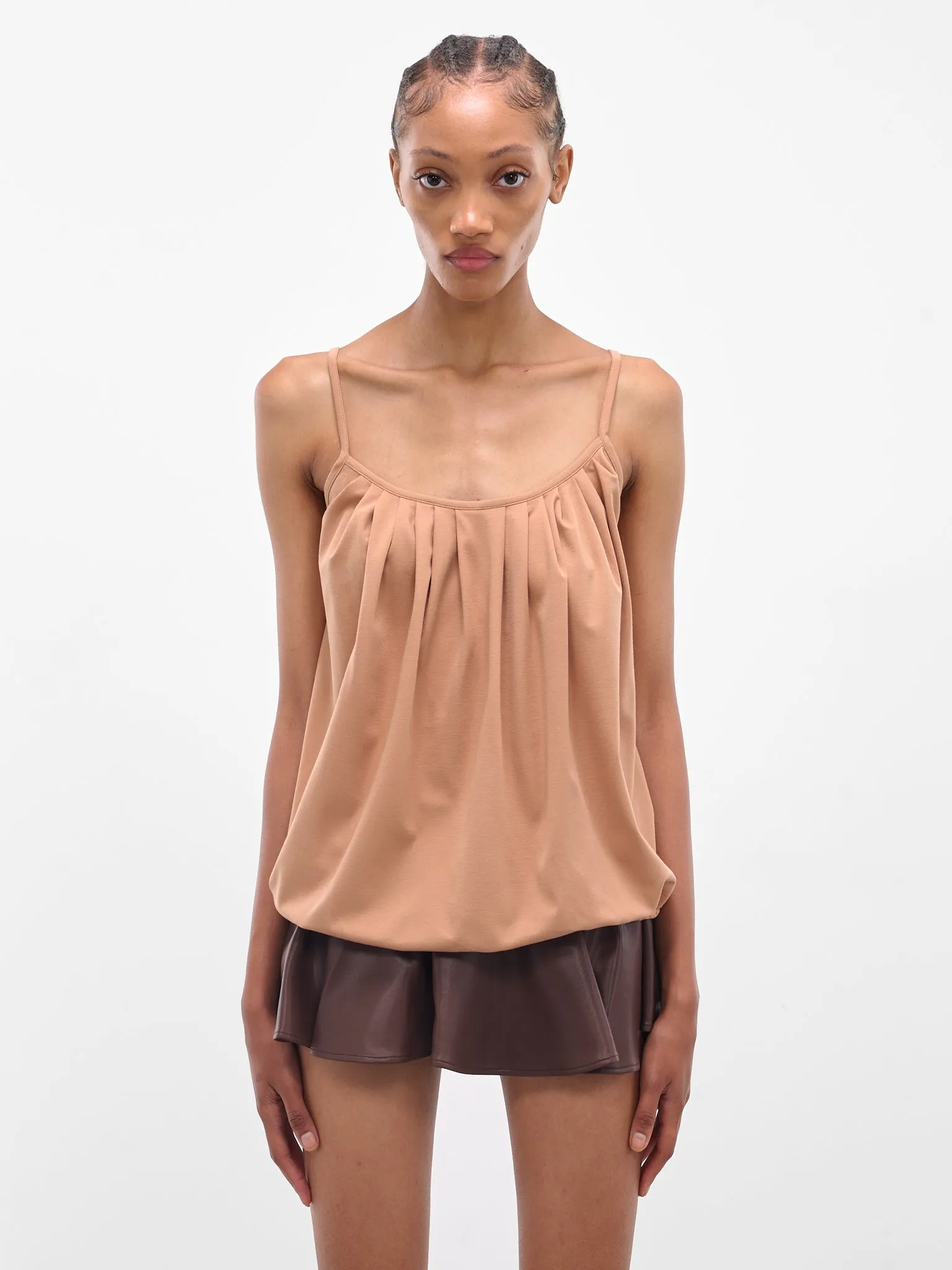Light Brown Fringy Tank Top (FINGY-TOP-LIGHT-BROWN) sold by lorenzo