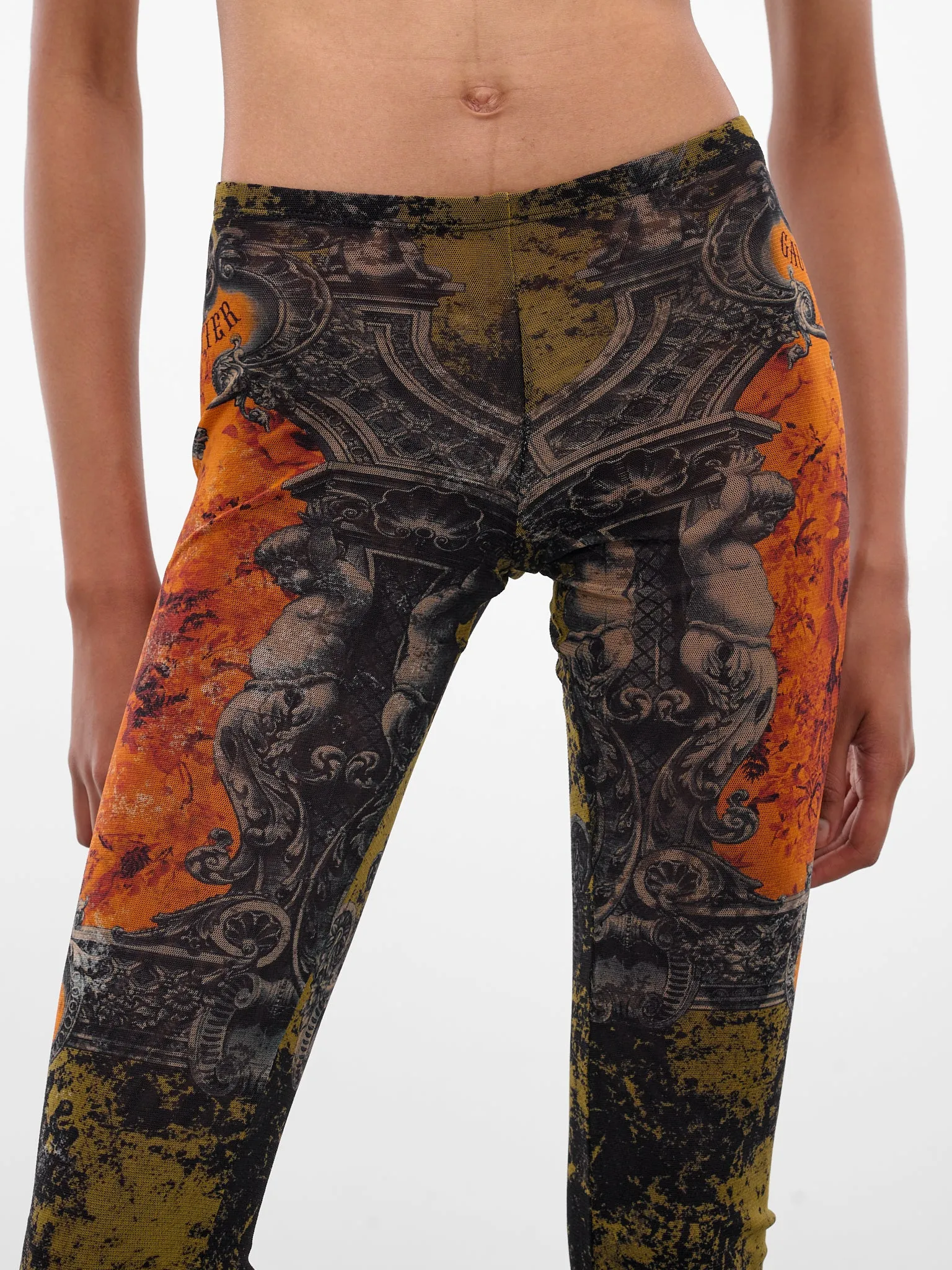 The "Médaillon" Graphic Leggings (25-03-W-TR016-M006P-MULTI) sold by lorenzo product image thumbnail 4