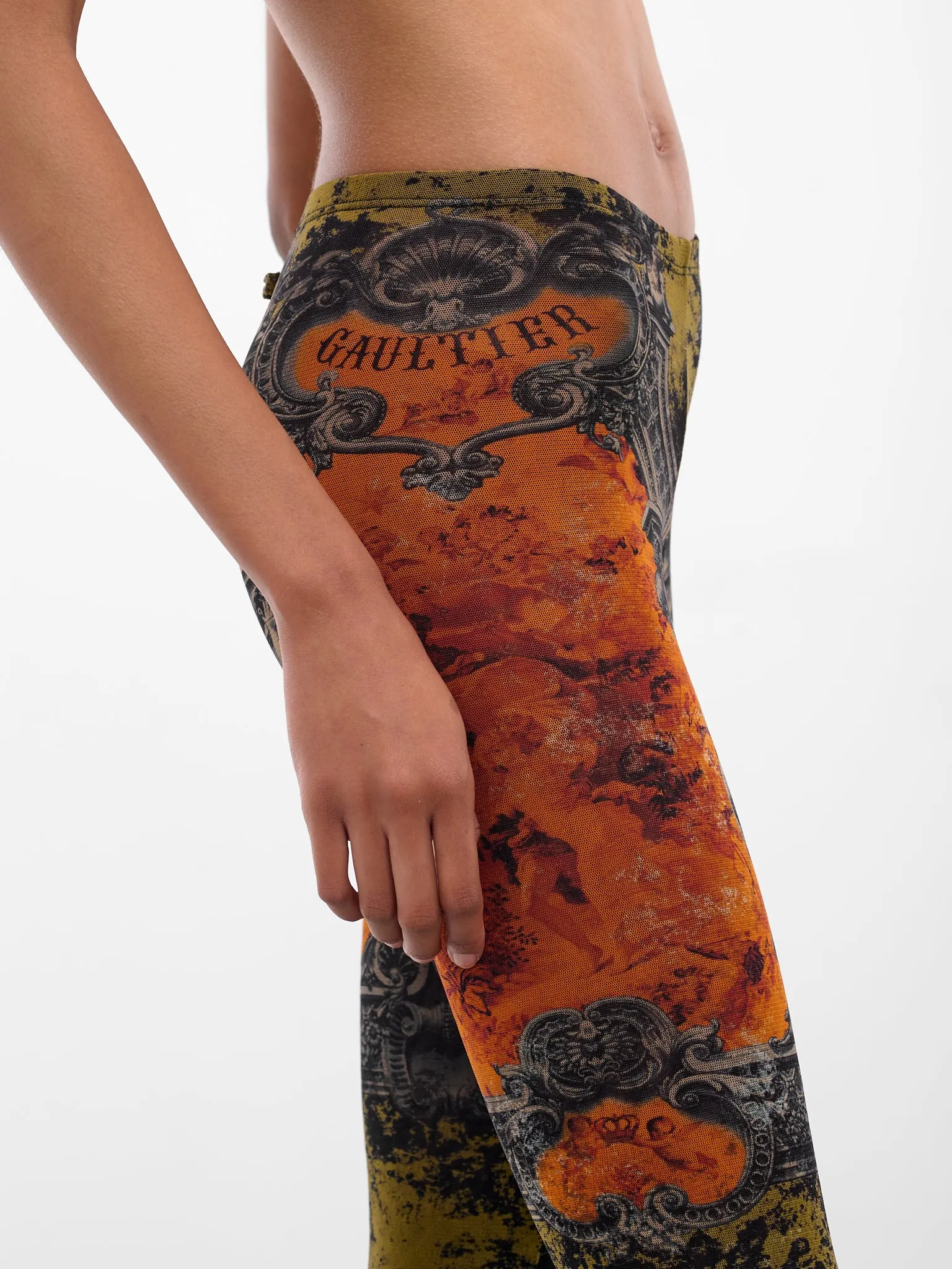 The "Médaillon" Graphic Leggings (25-03-W-TR016-M006P-MULTI) sold by lorenzo product image thumbnail 5