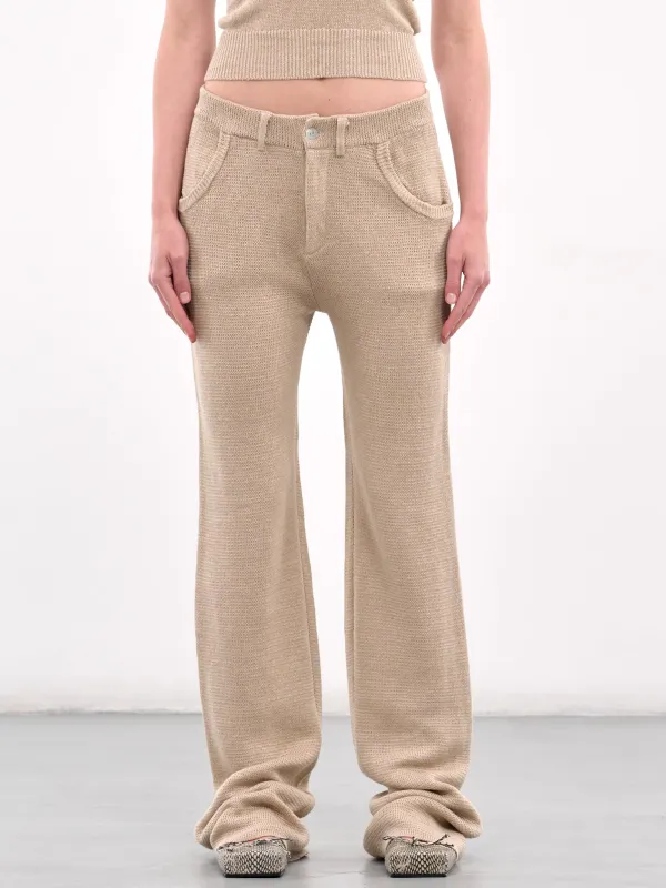 Lumen Pants (AMSS2551-SAND) sold by lorenzo