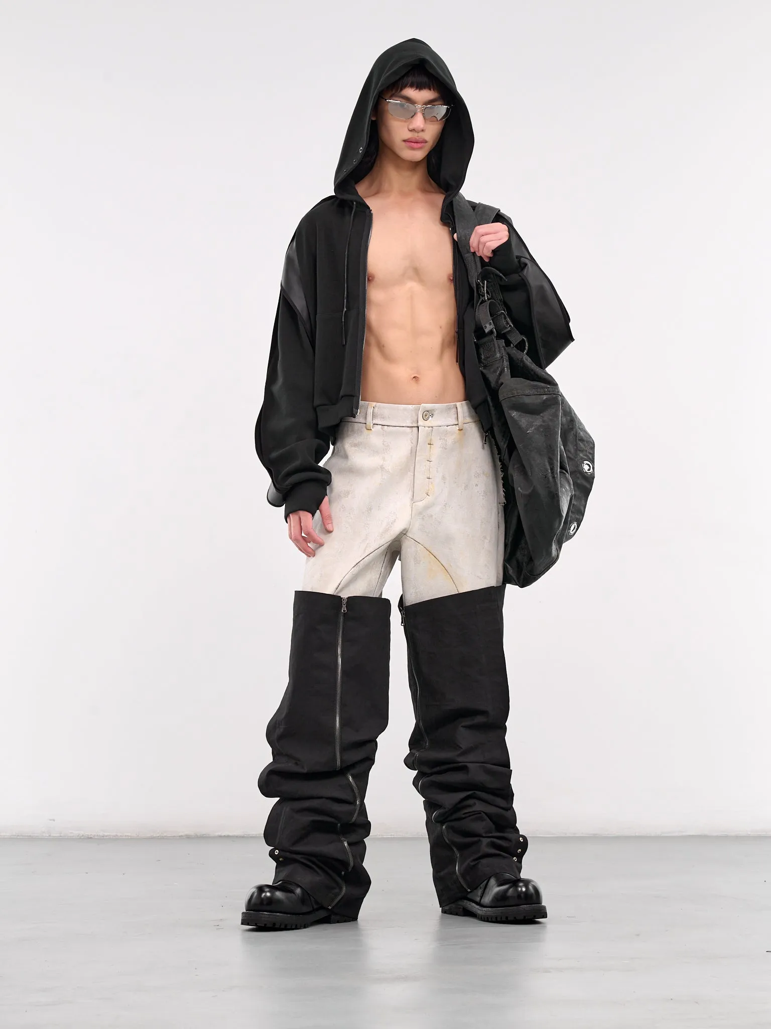 Eyewear Object O02 Sunglasses (IRSO02SI000000FS-SILVER) sold by lorenzo product image thumbnail 3