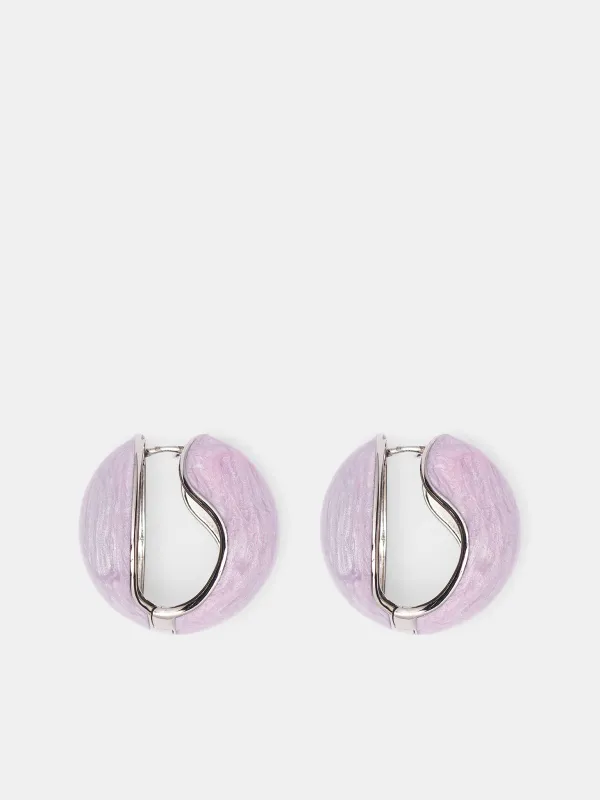 Teardrop Earrings (COPBI04J1005-PINK) sold by lorenzo