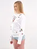 Disney Mickey Sequin Flower Tee (DJS157SFF5037-WHITE-MULTI) sold by lorenzo