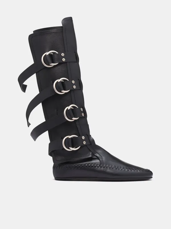 Siver Boots (B0012922-LT154-BLACK) sold by lorenzo