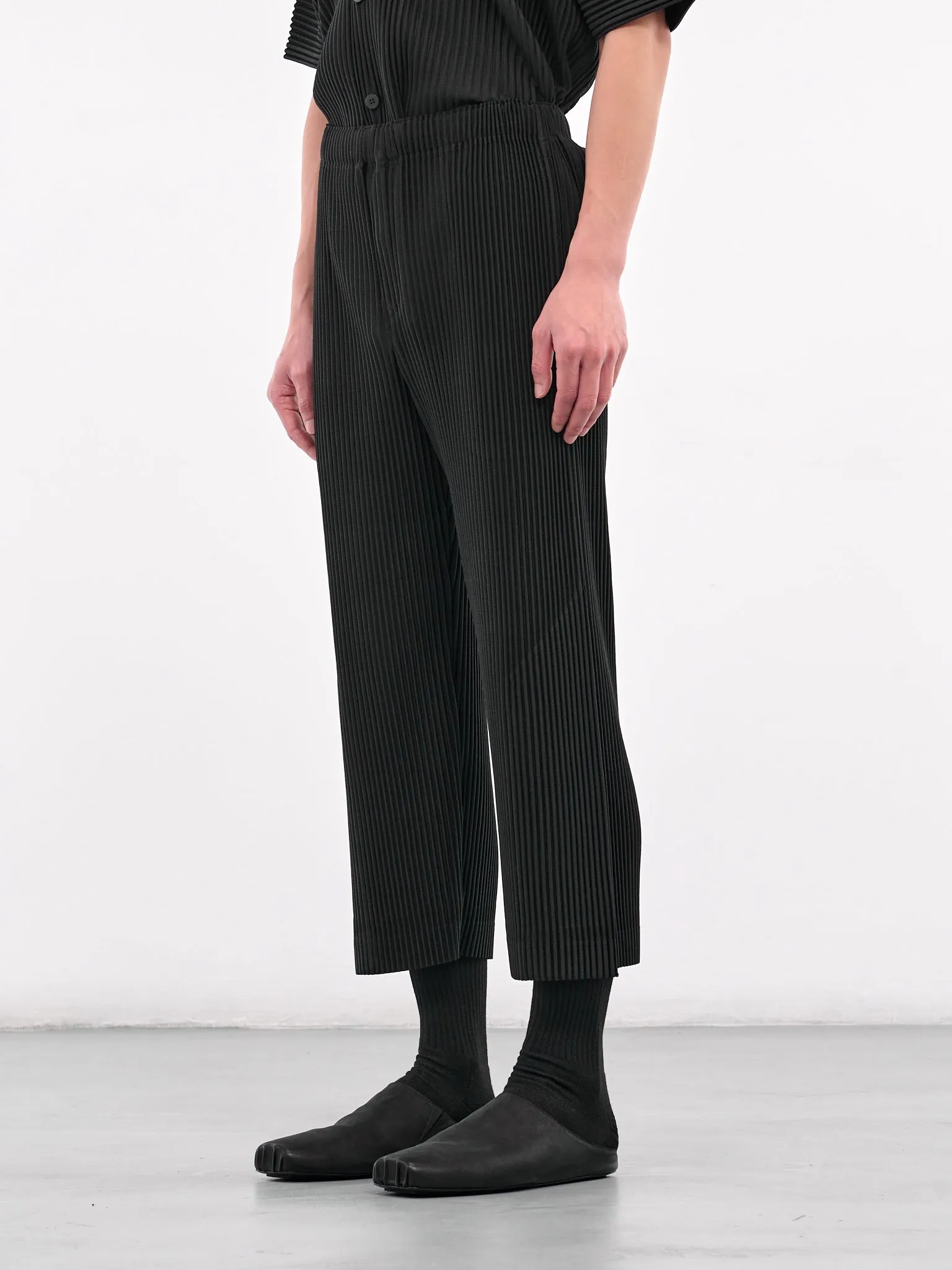 Monthly Color April Trousers (HP56JF119-15-BLACK) sold by lorenzo product image thumbnail 2