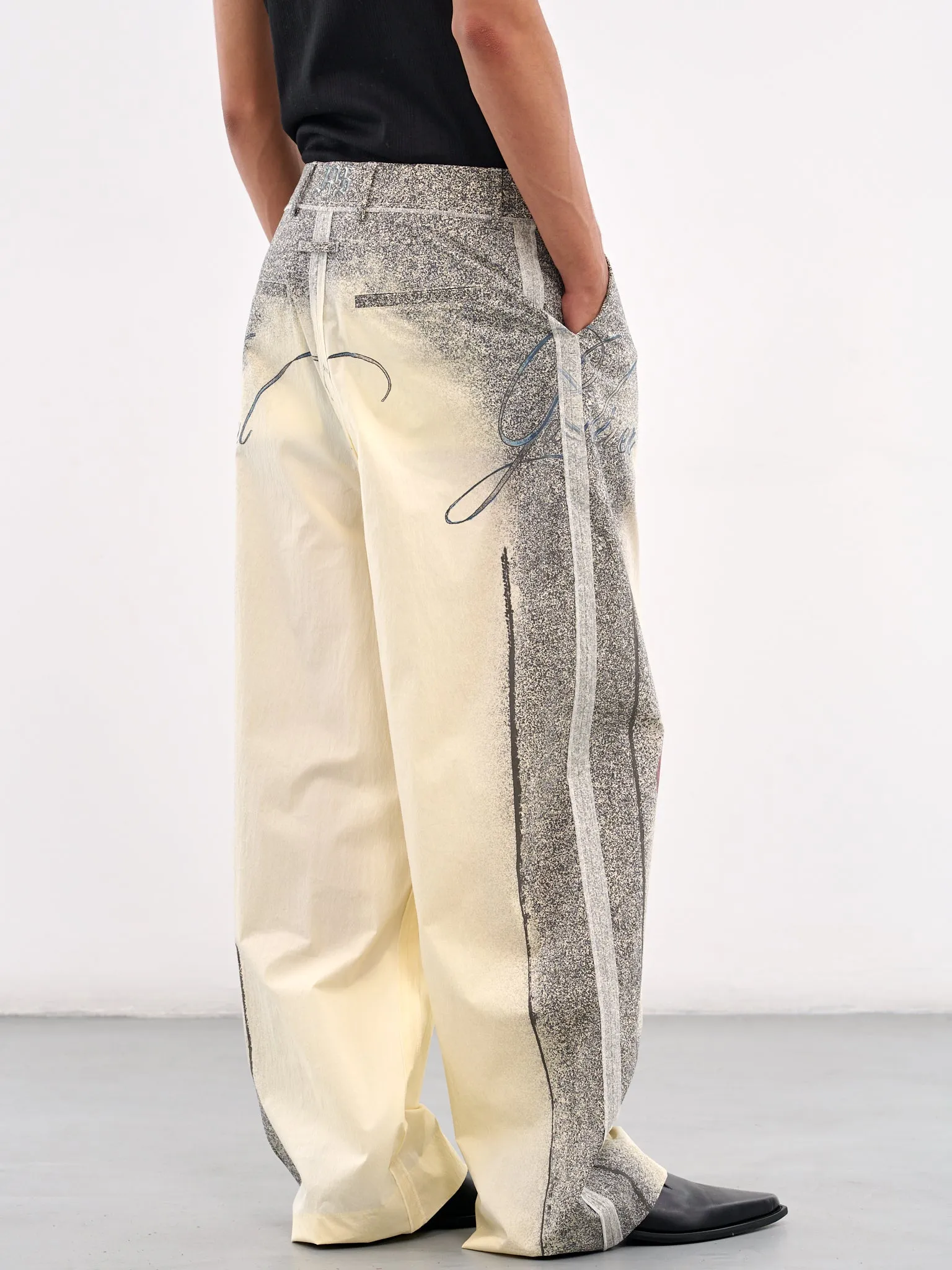 The Multi-Tattoo Suit Trousers (25-34-UPA192-C589-MULTI) sold by lorenzo product image thumbnail 5