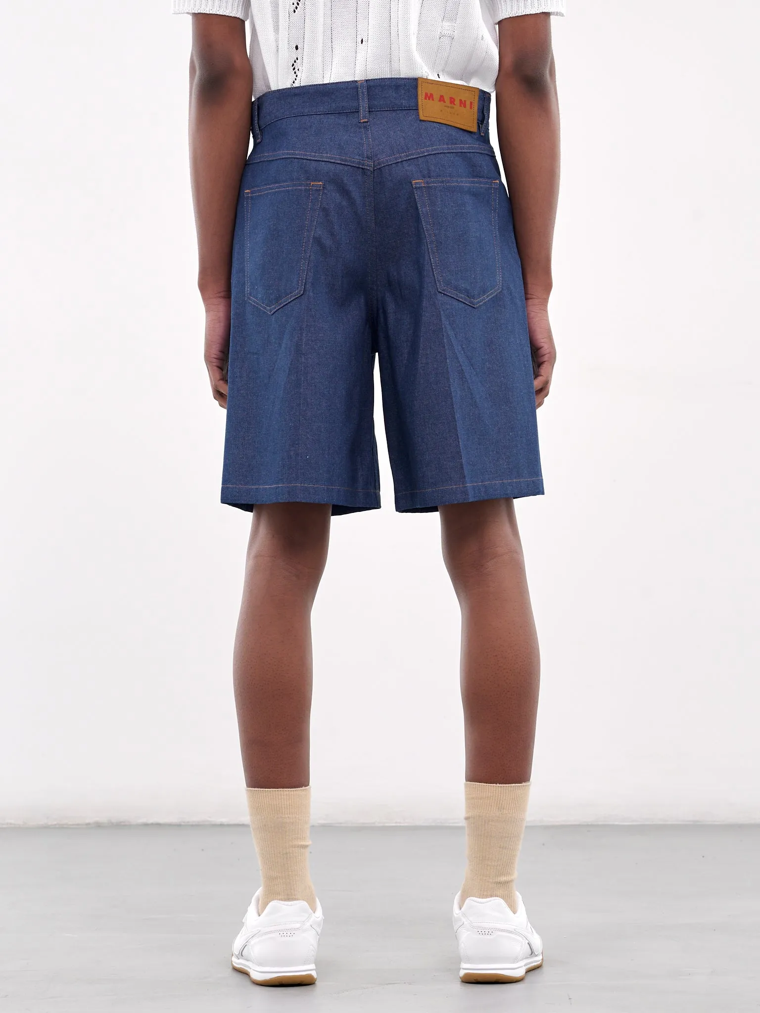 Denim Shorts (PUJU0109A0-UTC476-BLUE) sold by lorenzo product image thumbnail 3