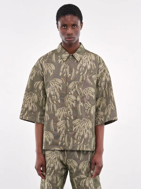 The Aloe Shirt (255SH123-1748-KHAKI) sold by lorenzo