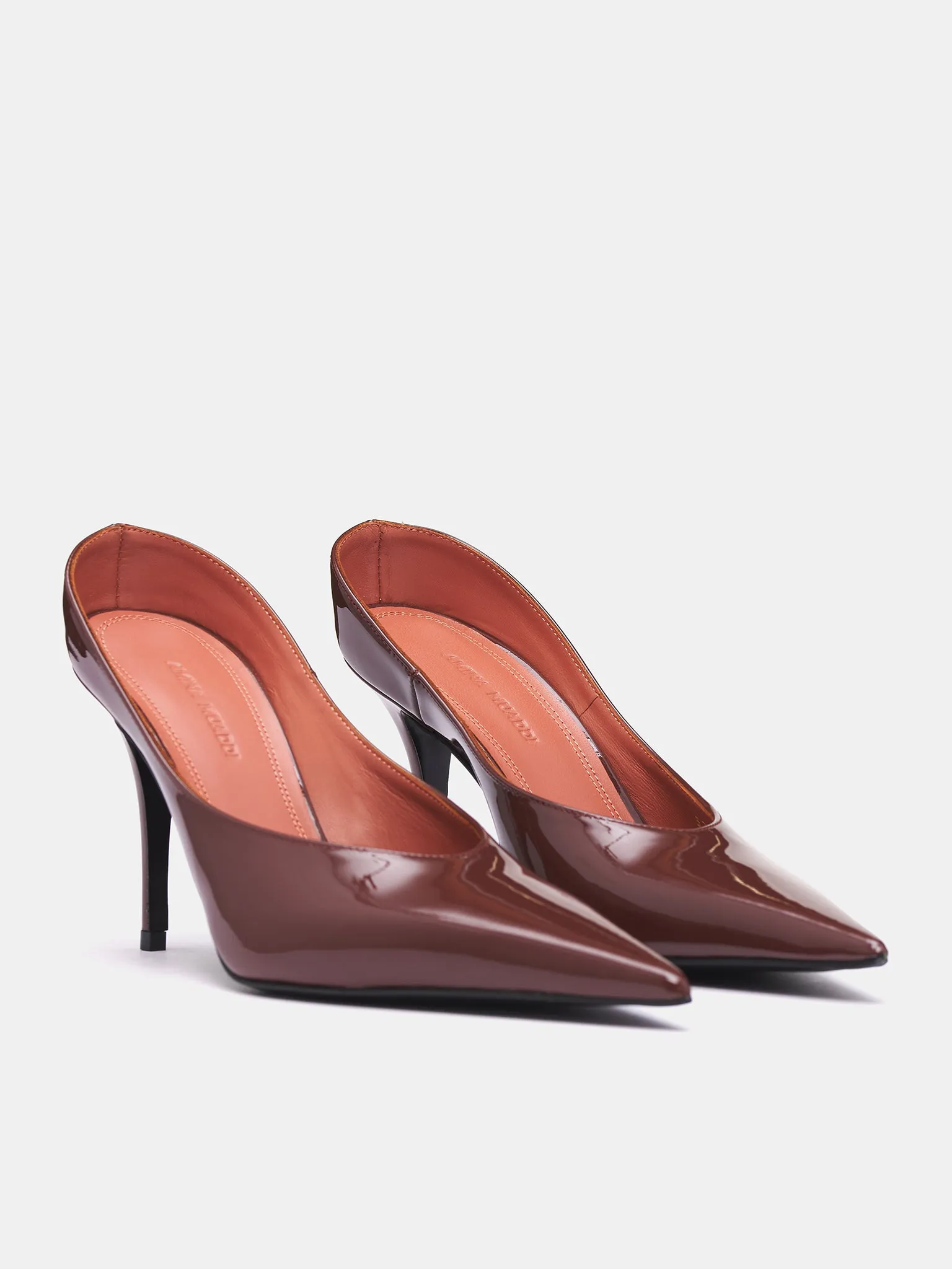 Anok Heels (ANOK-MULE-CHOCOLATE) sold by lorenzo product image thumbnail 2