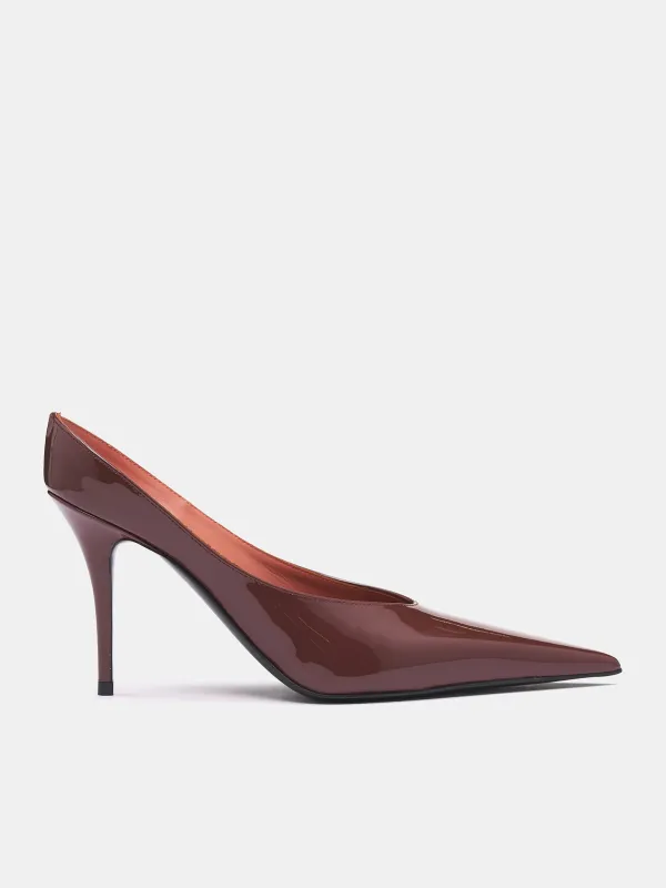 Anok Heels (ANOK-MULE-CHOCOLATE) sold by lorenzo