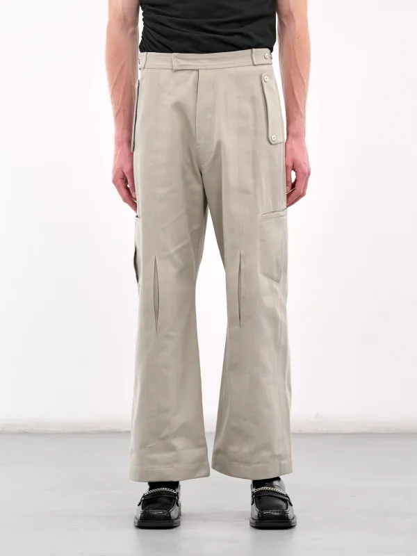 Carol Trousers (TRS-103-03-ASH) sold by lorenzo