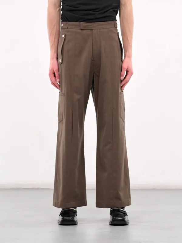 Carol Trousers (TRS-103-01-SAND) sold by lorenzo