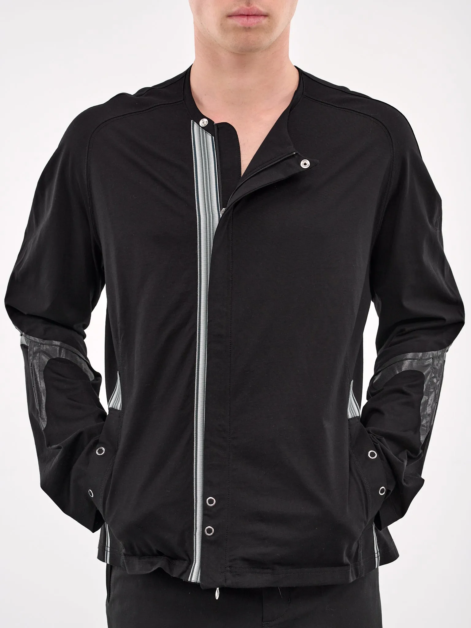 Alec K-Dart Jersey Jacket (TP05-85-BLACK) sold by lorenzo product image thumbnail 5