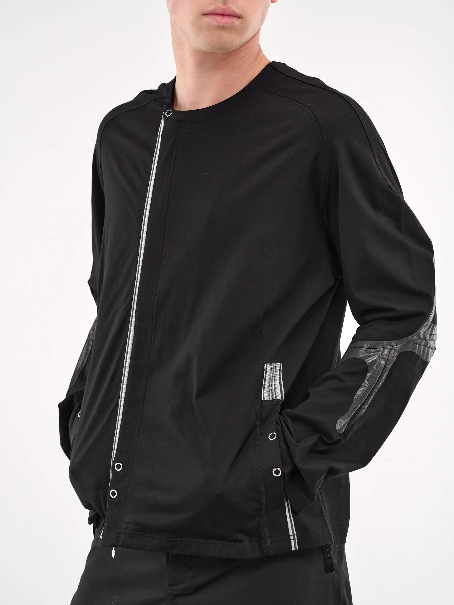 Alec K-Dart Jersey Jacket (TP05-85-BLACK) sold by lorenzo product image thumbnail 4