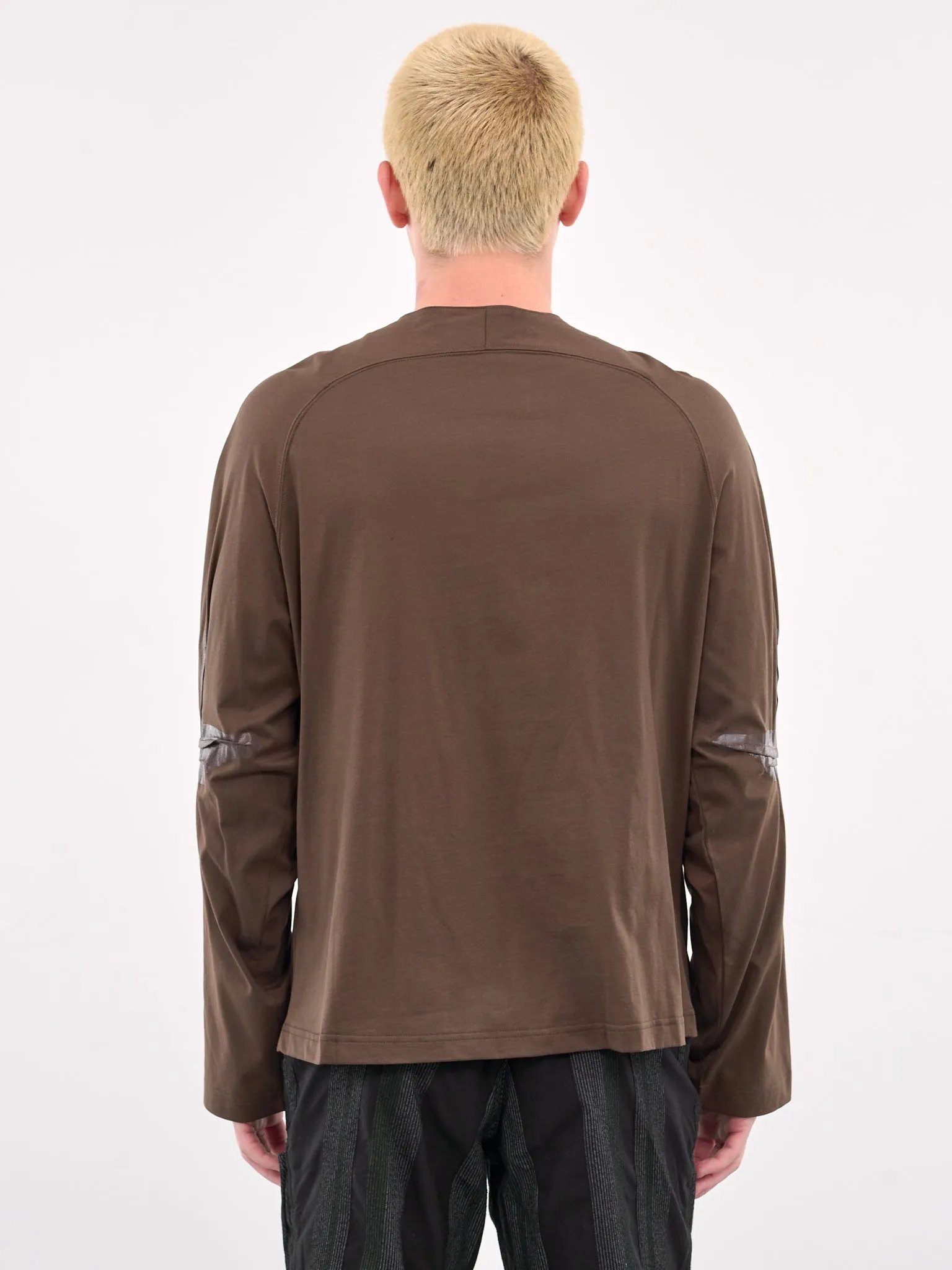 Alec K-Dart Jersey Jacket (TP05-88-BROWN-BLACK) sold by lorenzo product image thumbnail 3
