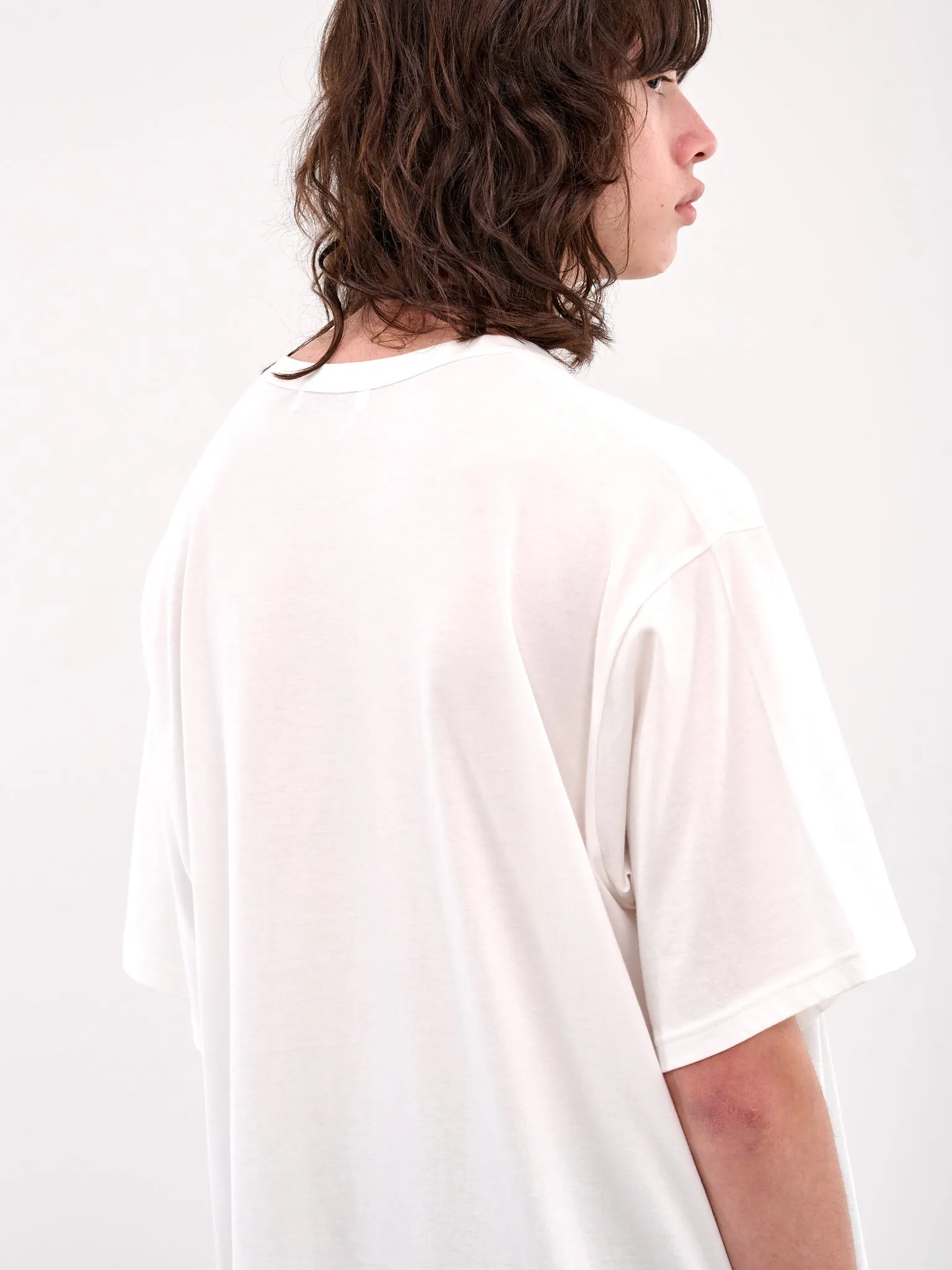 Ultima Jersey Tee (HP-T02-070-1-WHITE) sold by lorenzo product image thumbnail 5