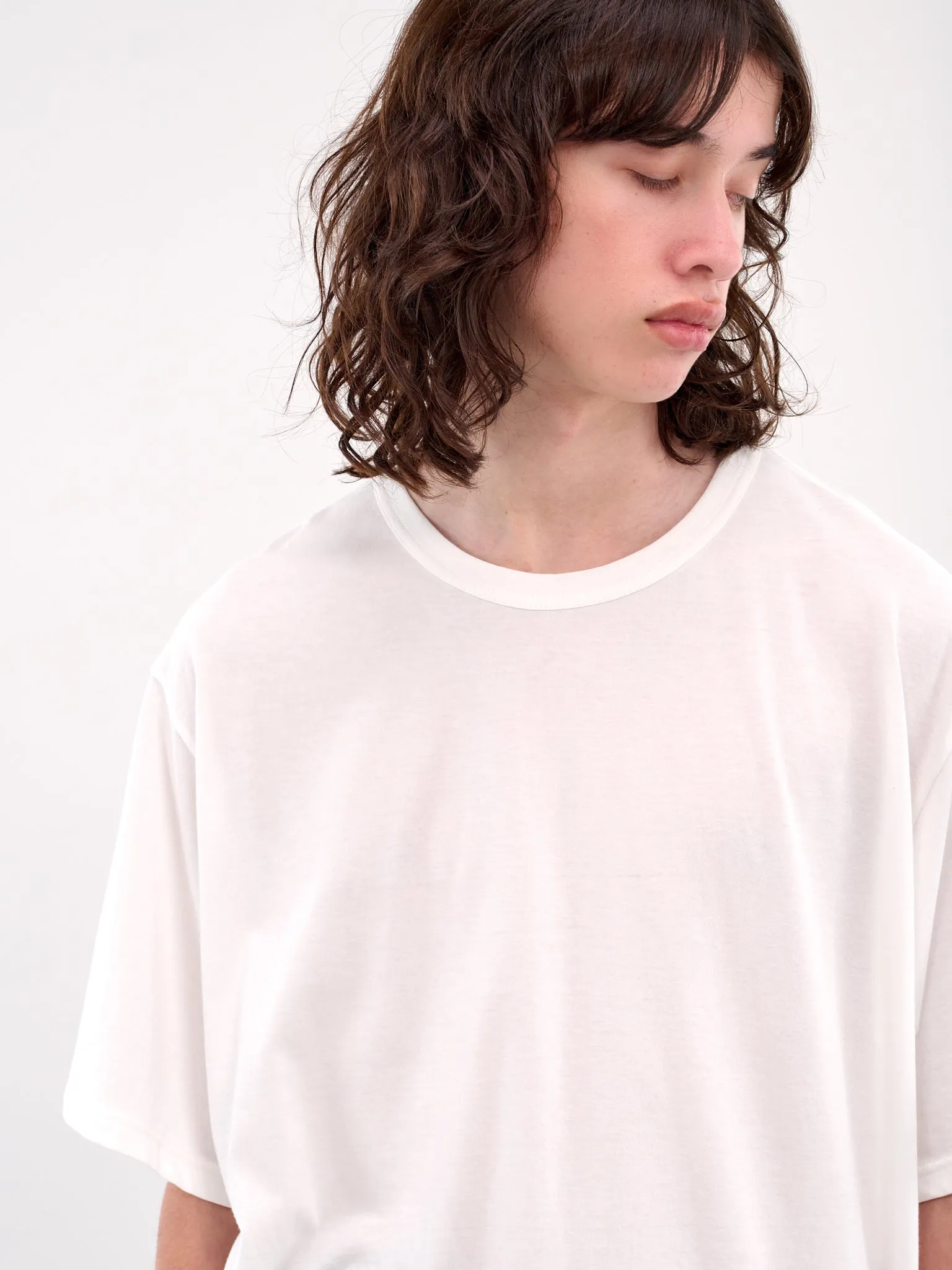 Ultima Jersey Tee (HP-T02-070-1-WHITE) sold by lorenzo product image thumbnail 4