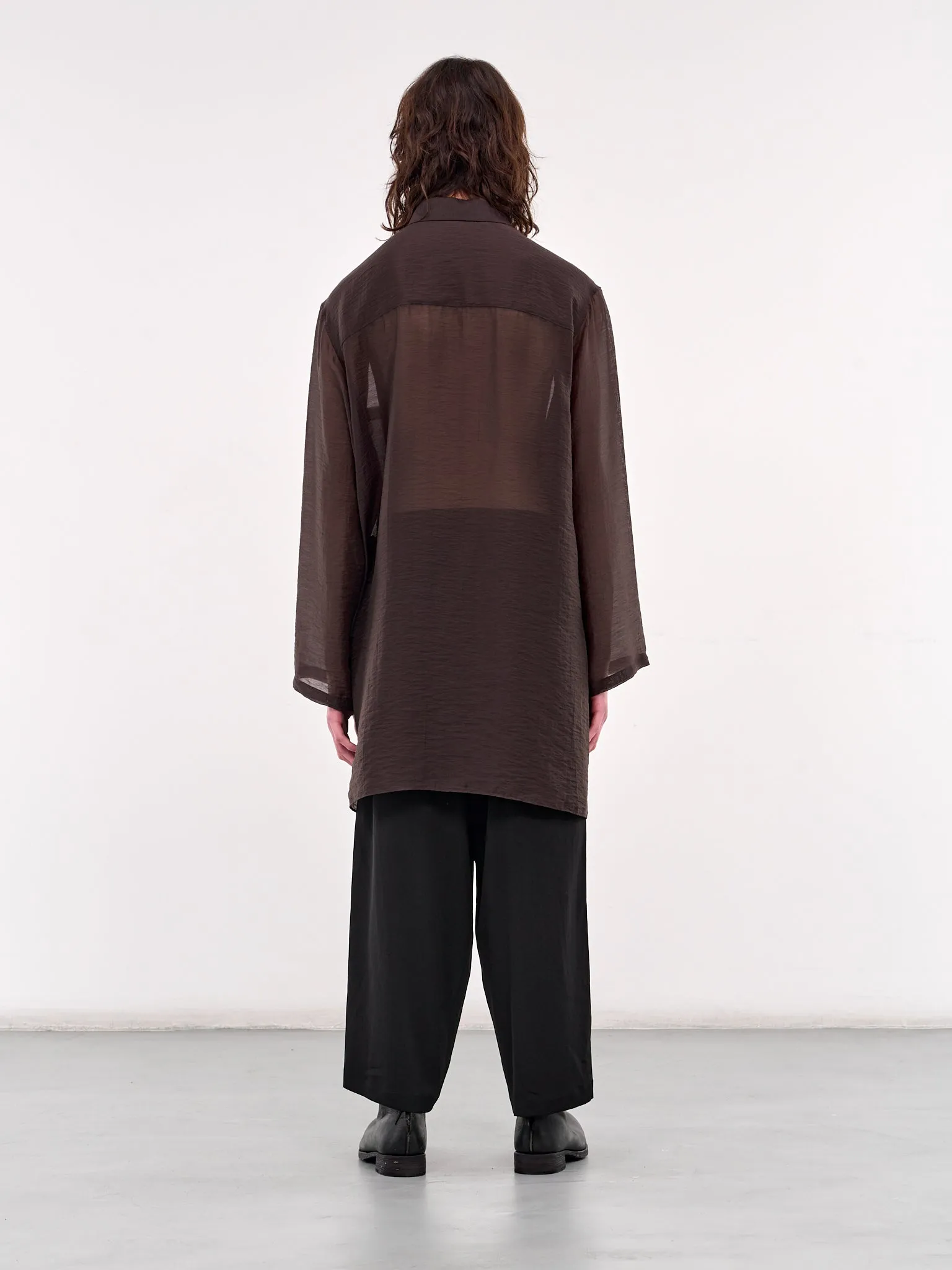 Loop BD Shirt (HP-B21-273-1-BROWN) sold by lorenzo product image thumbnail 3