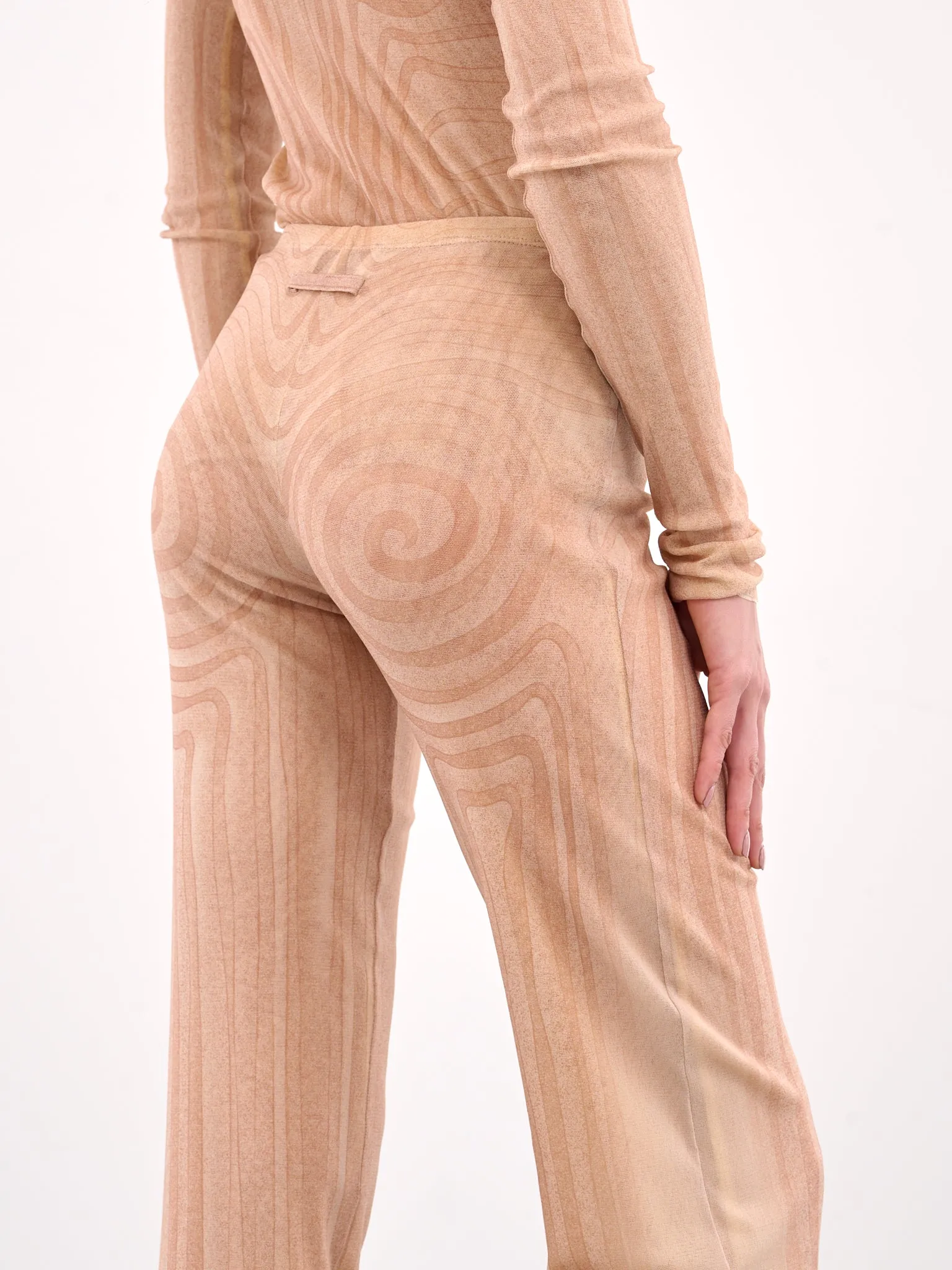 The "Spirale" Pants (25-34-F-PA193-T587-PINK) sold by lorenzo product image thumbnail 5