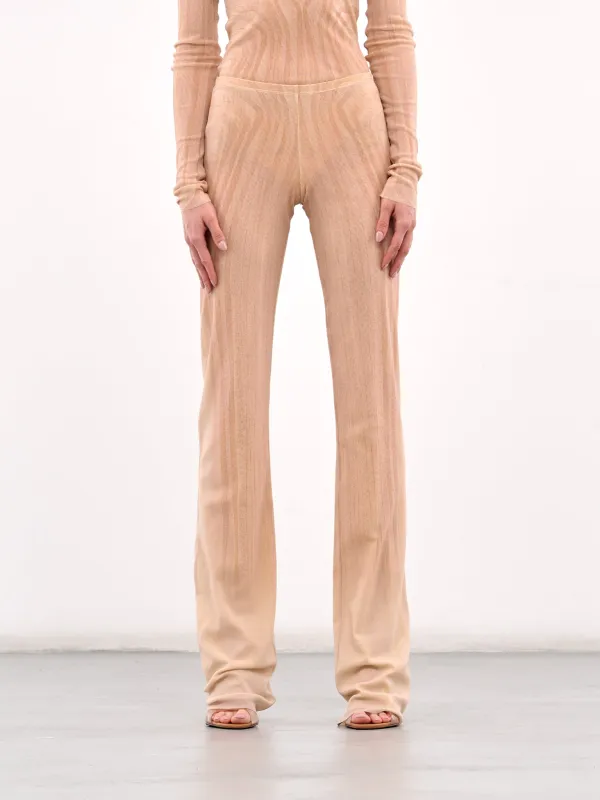 The "Spirale" Pants (25-34-F-PA193-T587-PINK) sold by lorenzo