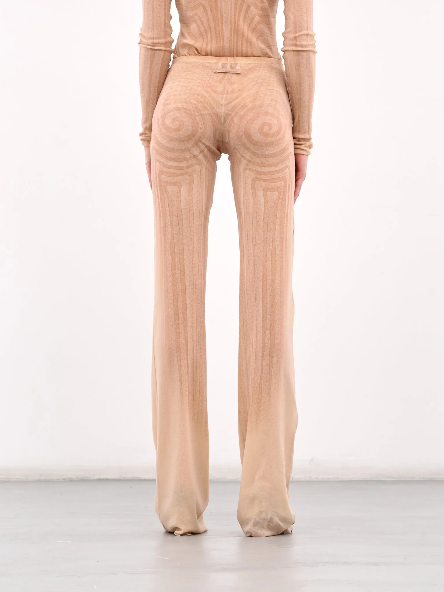 The "Spirale" Pants (25-34-F-PA193-T587-PINK) sold by lorenzo product image thumbnail 3