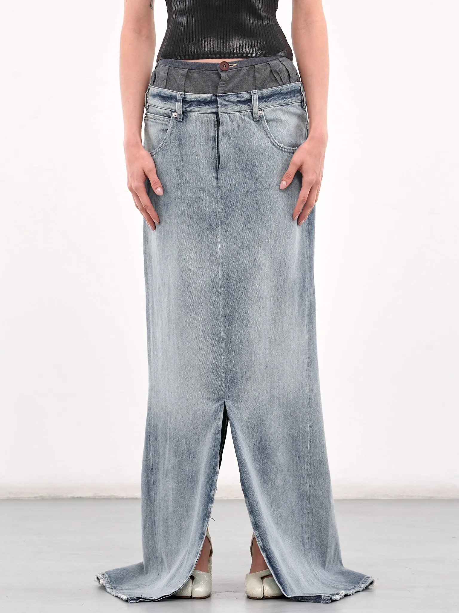 Anonymity Of The Lining Skirt (S51MI0006-S30383-LIGHT-BLUE) sold by lorenzo