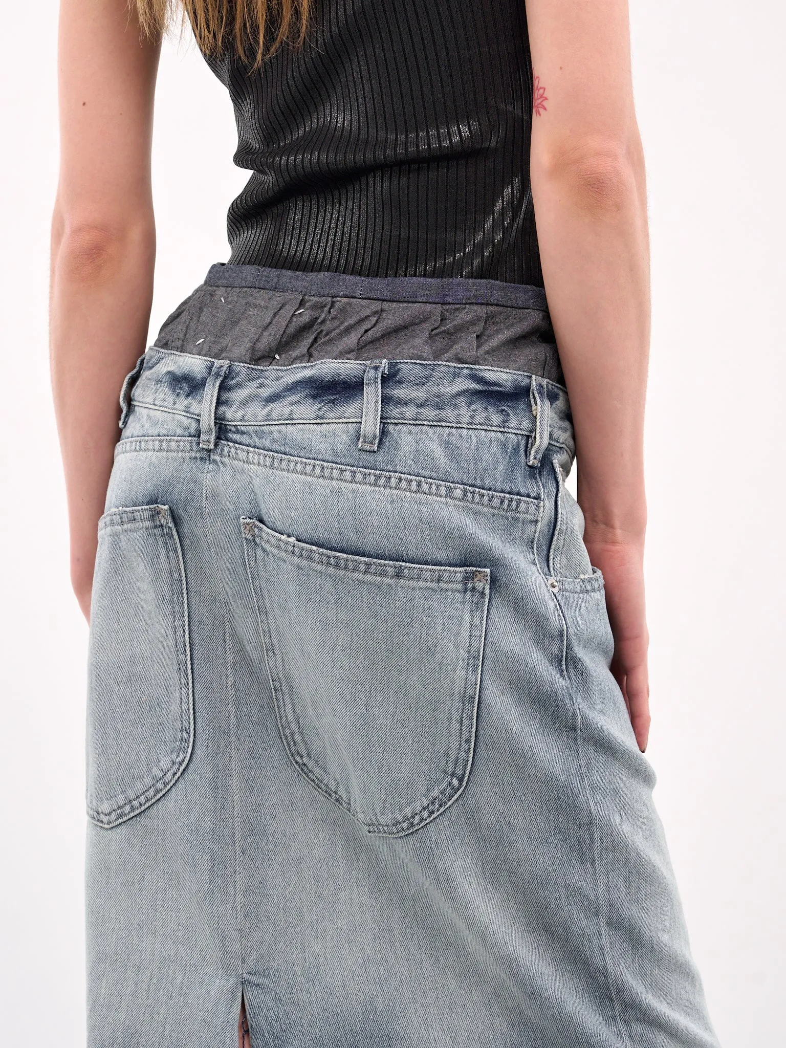 Anonymity Of The Lining Skirt (S51MI0006-S30383-LIGHT-BLUE) sold by lorenzo product image thumbnail 5