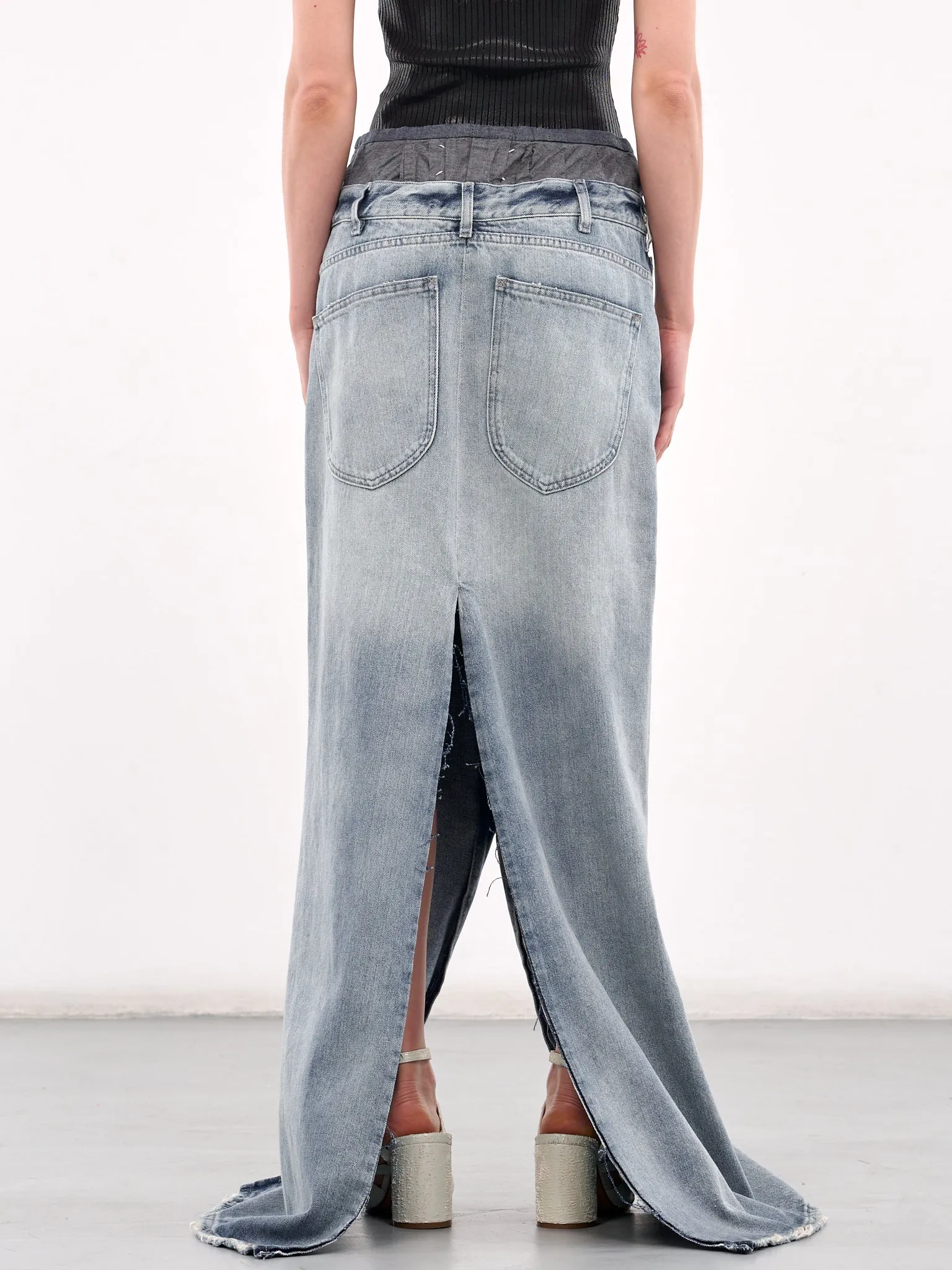 Anonymity Of The Lining Skirt (S51MI0006-S30383-LIGHT-BLUE) sold by lorenzo product image thumbnail 3