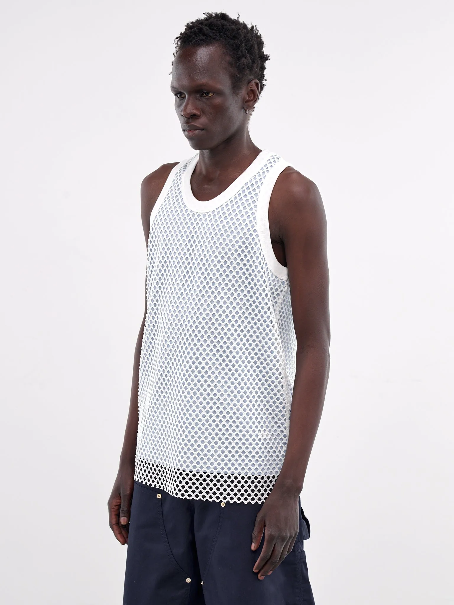 Record Tank Top (MS25JE40-JE01-400-WHITE-LIGHT-) sold by lorenzo product image thumbnail 2